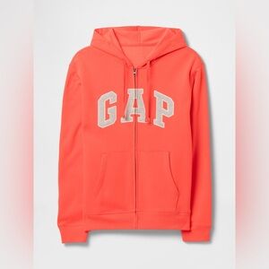 GAP Women's Coral Zip-Up Hoodie